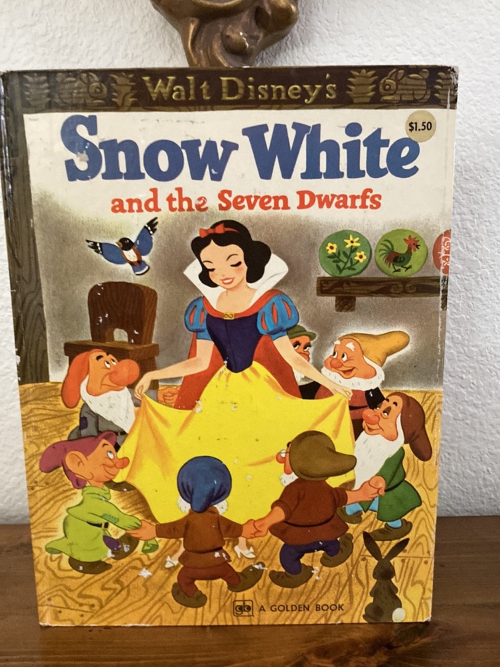 Vintage Walt Disney’s Snow White Big Golden Book